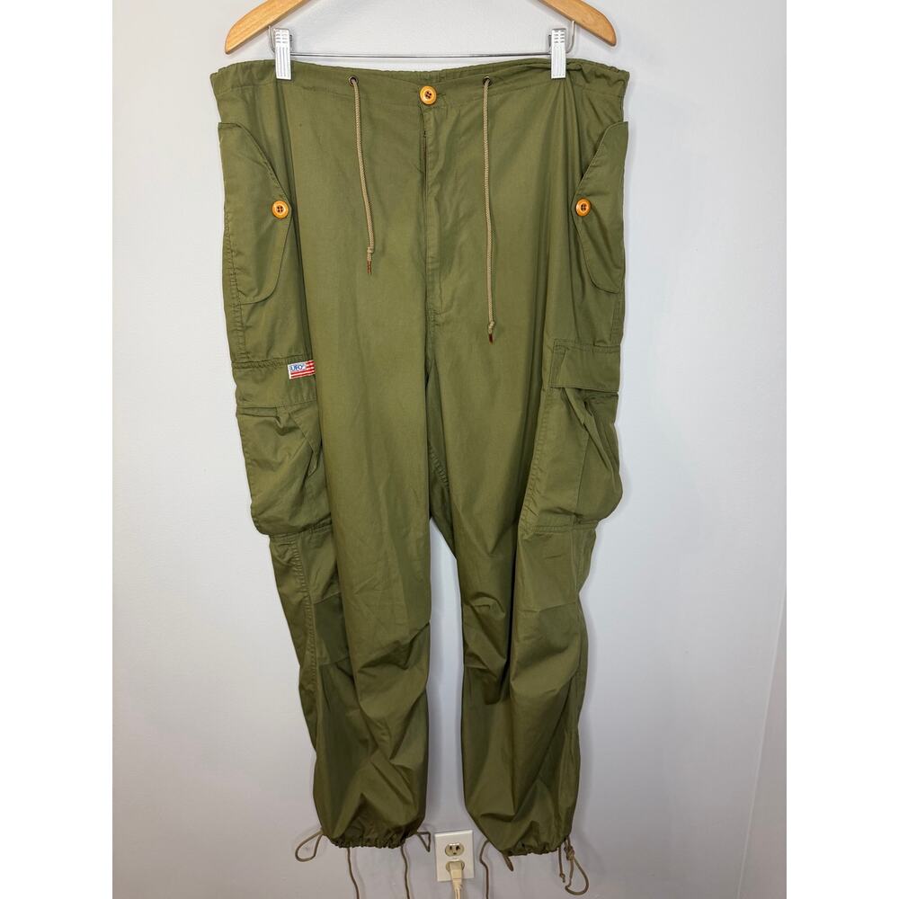 UFO Pants Vintage 90’s Y2K Baggy Parachute Rave Skate Unisex Pockets